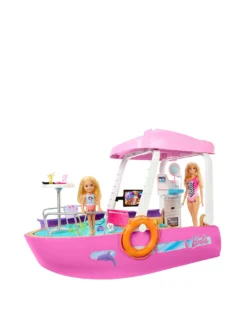 Barbie Boat With Pool And Slide, Dream Boat Playset And Accessories -Home Furnishings Store y01sm130501s