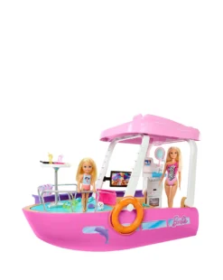 Barbie Boat With Pool And Slide, Dream Boat Playset And Accessories -Home Furnishings Store y01sm130502s