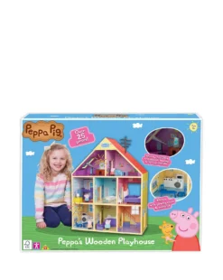 Peppa Pig Wooden Playhouse -Home Furnishings Store y01ts301580s