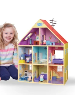 Peppa Pig Wooden Playhouse -Home Furnishings Store y01ts301587s