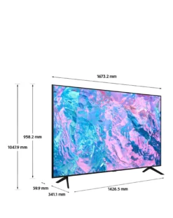 Samsung UE75CU7100KXXU 75in UHD 4K HDR Smart TV -Home Furnishings Store y01uv043505s