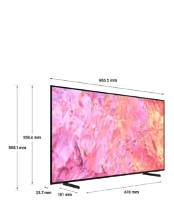 Samsung QE43Q60CAUXXU 43in QLED 4K HDR Smart TV -Home Furnishings Store y01uv178501s
