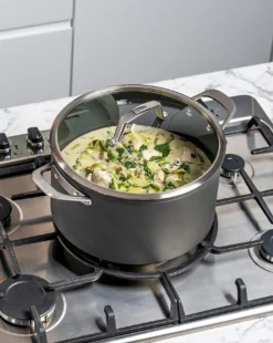 Ninja Foodi ZEROSTICK 26cm Stock Pot With Lid -Home Furnishings Store y01zo600852s