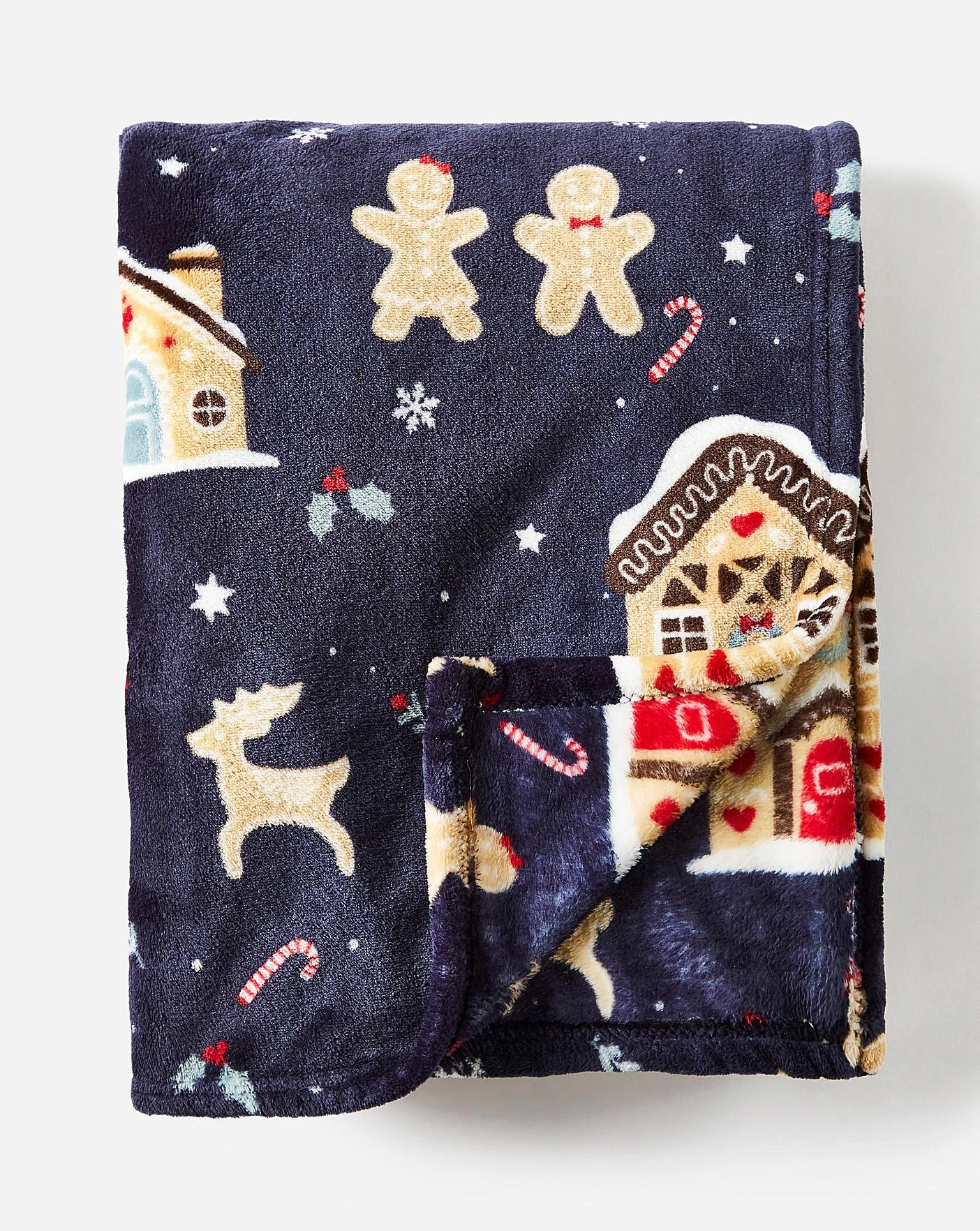 Supersoft Gingerbread Cushion & Throw Bundle 2 Supersoft Gingerbread Cushion & Throw Bundle - Image 2