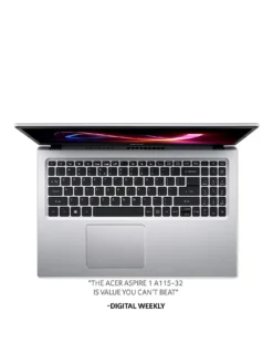 Acer Aspire 1 Intel Celeron 4GB/64GB 15.6in FHD Windows 11 Laptop - Silver -Home Furnishings Store z01kc833501s