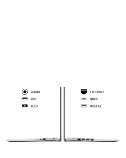 Acer Aspire 1 Intel Celeron 4GB/64GB 15.6in FHD Windows 11 Laptop - Silver -Home Furnishings Store z01kc833506s