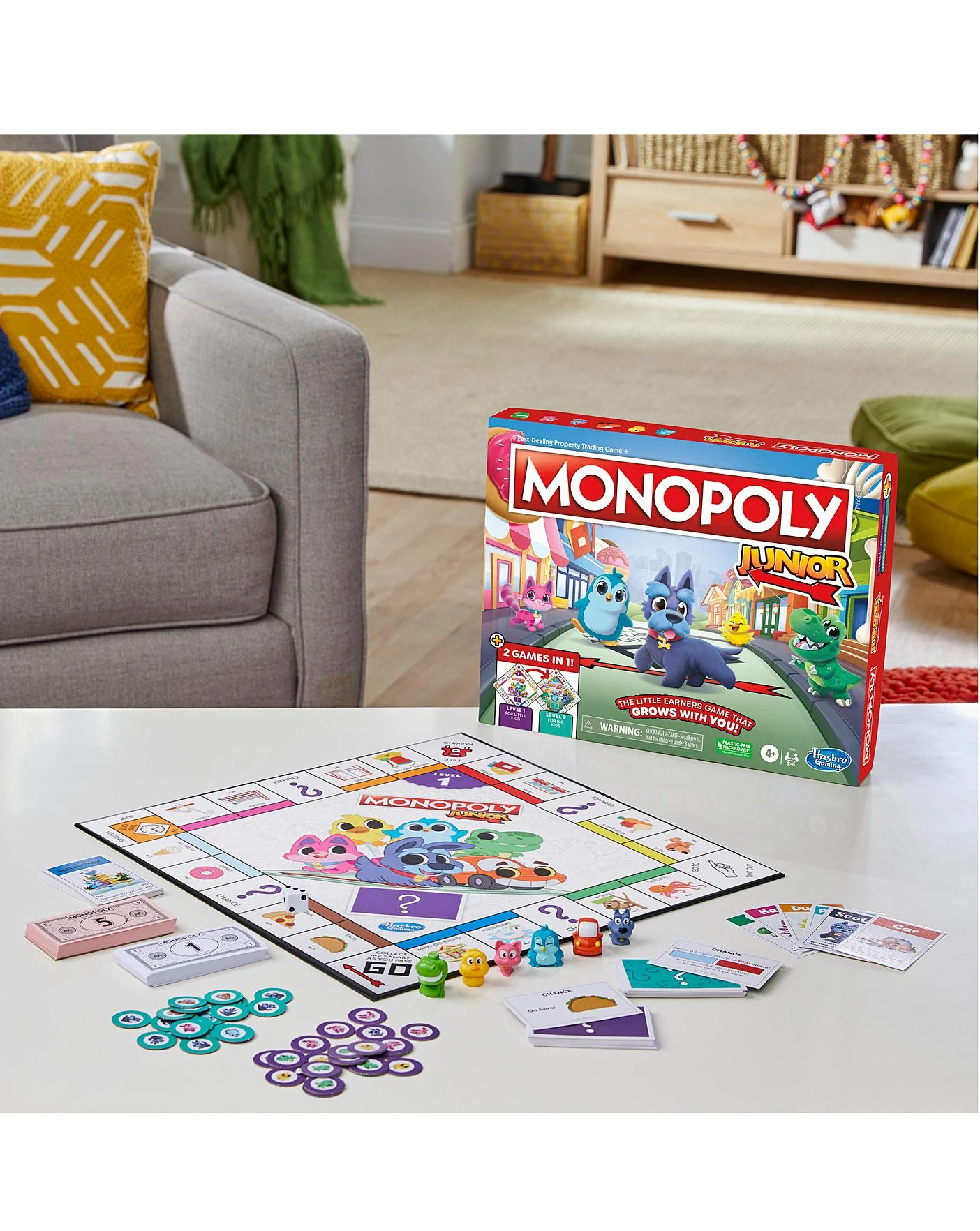 Monopoly Junior 2 Games In 1 7 Monopoly Junior 2 Games In 1 - Image 7