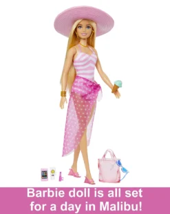 Barbie Movie Deluxe Beach Barbie Doll 12 Barbie Movie Deluxe Beach Barbie Doll -Home Furnishings Store z01le632502s