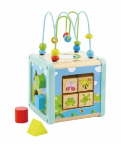 Tooky Toy Wooden Play Cube