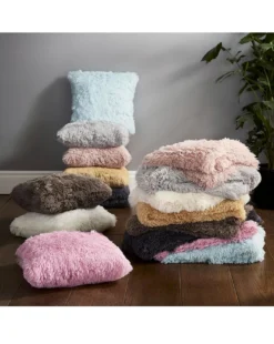 Catherine Lansfield Shaggy Fleece Throw -Home Furnishings Store z01mm006521s