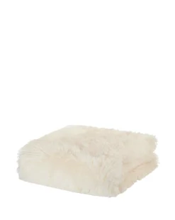 Catherine Lansfield Shaggy Fleece Throw -Home Furnishings Store z01mm006531s