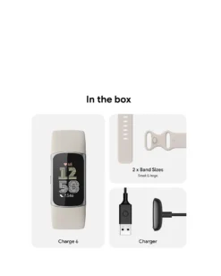 Fitbit Charge 6 Smart Watch Silver -Home Furnishings Store z01st344503s