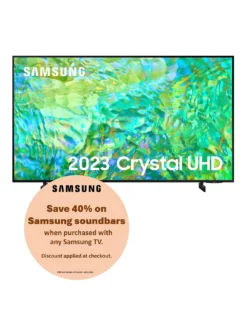 Samsung UE55CU8000KXXU 55in Crystal UHD 4K HDR Smart TV