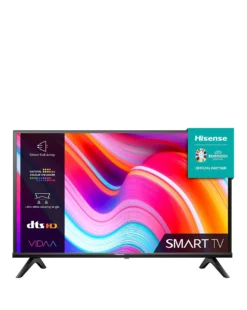 Hisense 40" 40A4KTUK Full HD Smart TV With DTS HD Sound & Freeview Play
