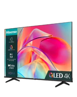 Hisense 55" 55E7KQTUK Smart 4K UHD QLED TV With Dolby Atmos & Dolby Vision -Home Furnishings Store z01uv211652s