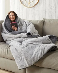 Huggleland Teddy Easy Wash Coverless Duvet 10.5 Tog -Home Furnishings Store z01xl913501s