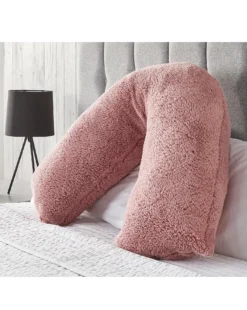 Huggleland Fluffy Fleece Teddy V Pillow