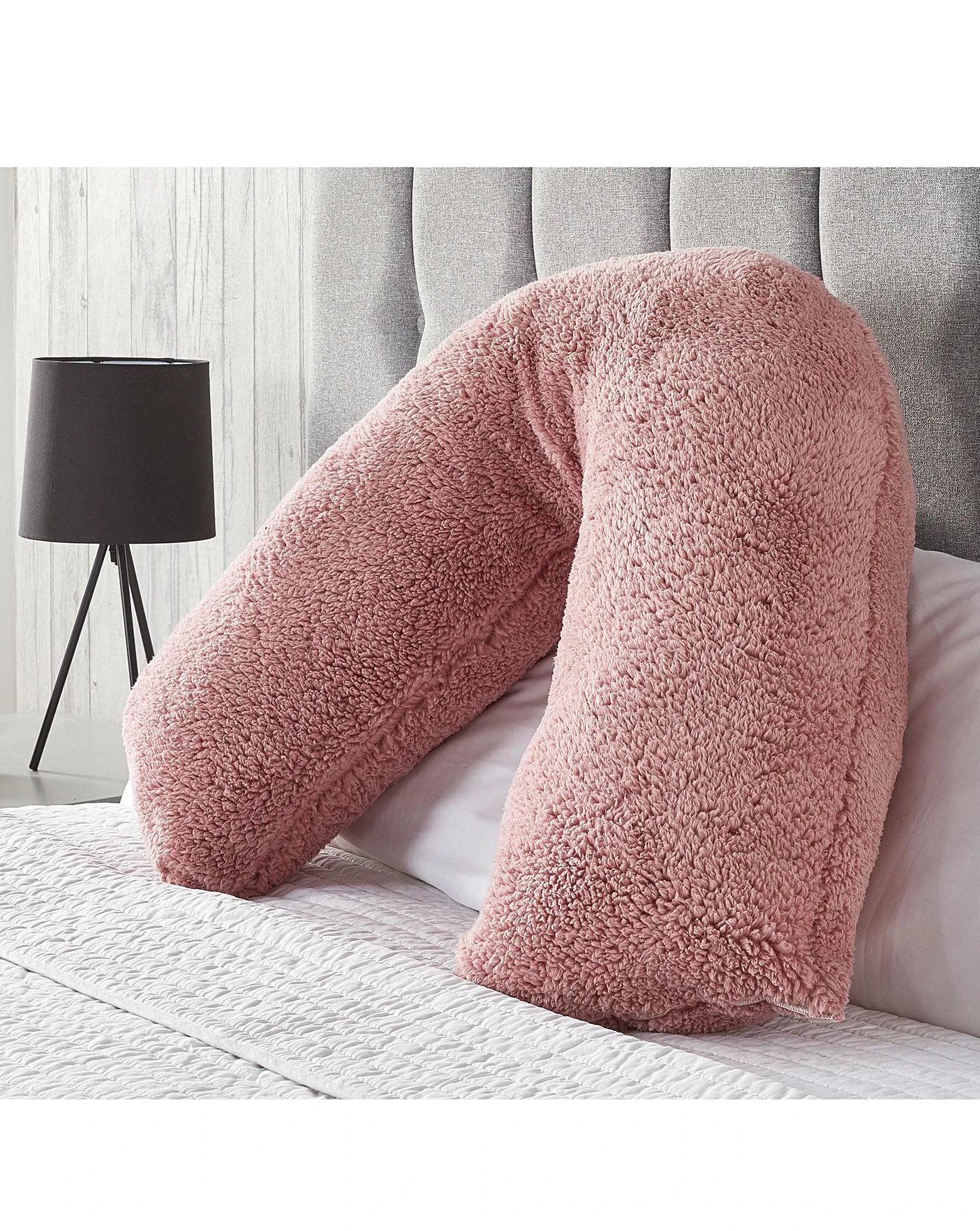 Huggleland Fluffy Fleece Teddy V Pillow 1 Huggleland Fluffy Fleece Teddy V Pillow