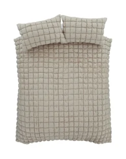Catherine Lansfield Puffer Duvet Set -Home Furnishings Store z01za332518s