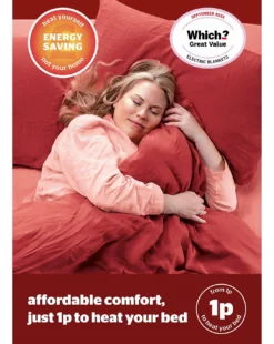 Silentnight Comfort Control Electric Blanket -Home Furnishings Store z01zd111512s