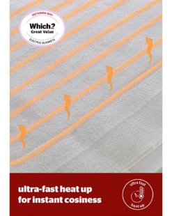 Silentnight Comfort Control Electric Blanket -Home Furnishings Store z01zd111517s