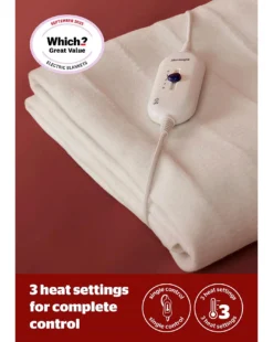 Silentnight Comfort Control Electric Blanket -Home Furnishings Store z01zd111519s