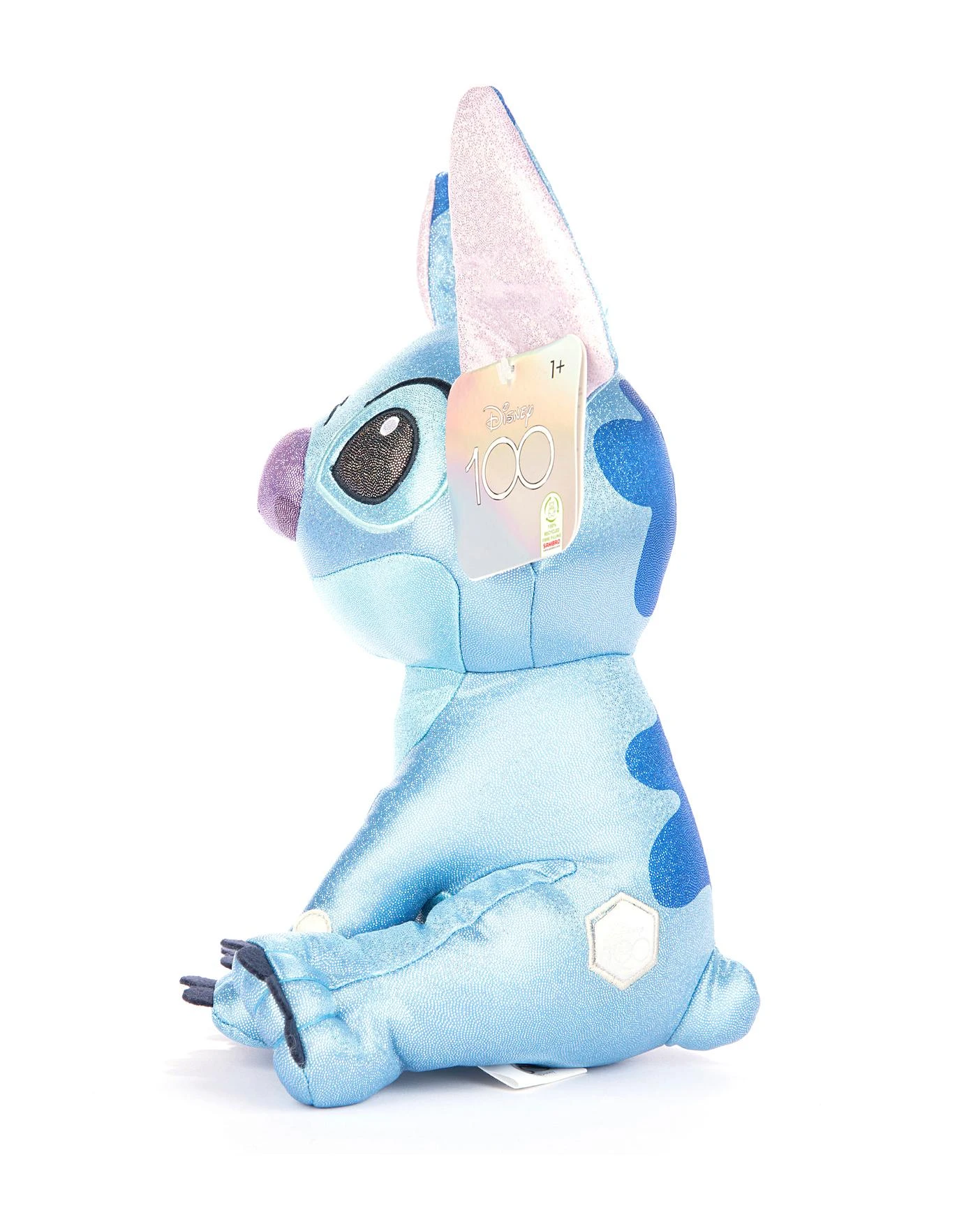 Disney's 100th Anniversary Glitter Ball Stitch Plush With Sound 4 Disney's 100th Anniversary Glitter Ball Stitch Plush With Sound - Image 4