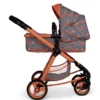 Cosatto Giggle Quad Dolls Pram Charcoal Mister Fox