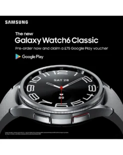 Samsung Galaxy Watch6 Classic 47mm BT - Black -Home Furnishings Store z01zz297500s