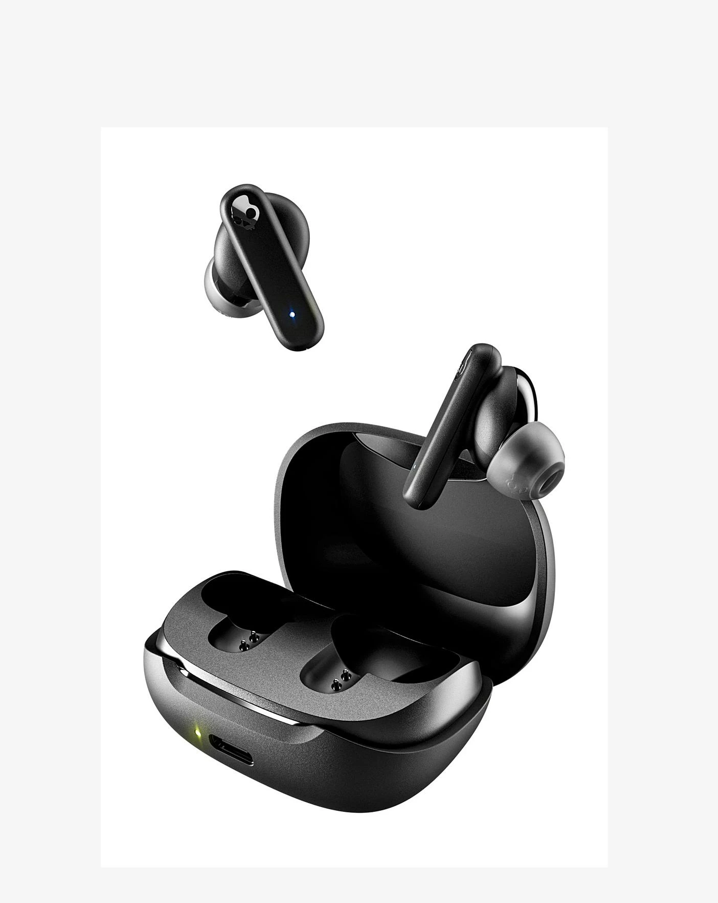 Skullcandy Smokin' Buds True Wireless Earbuds - True Black 6 Skullcandy Smokin' Buds True Wireless Earbuds - True Black - Image 6